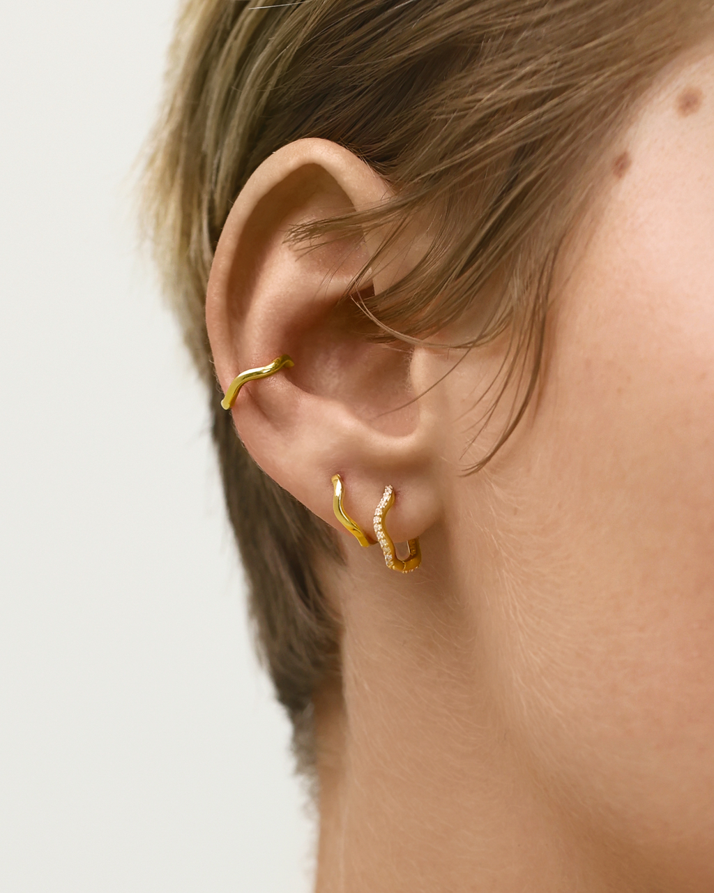 The Vera + Luna Wave Set - Gold