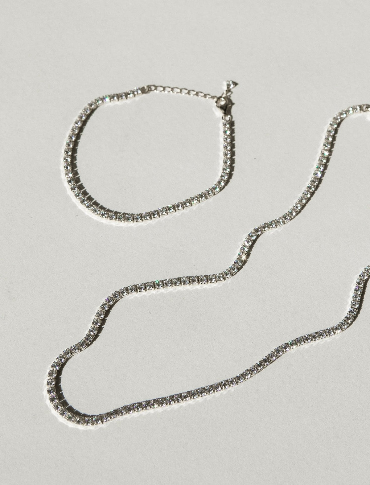 Aspen Tennis Bracelet - Silver