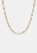Aspen Tennis Necklace - Gold
