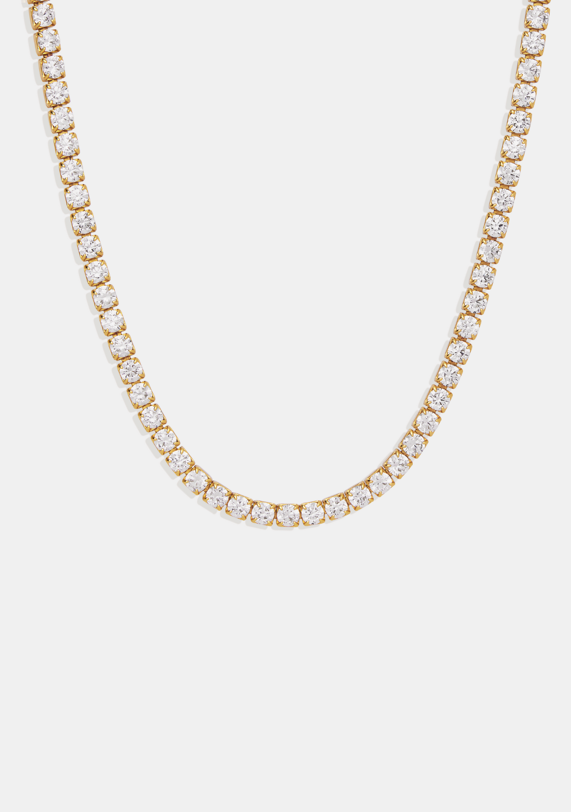 Aspen Tennis Necklace - Gold