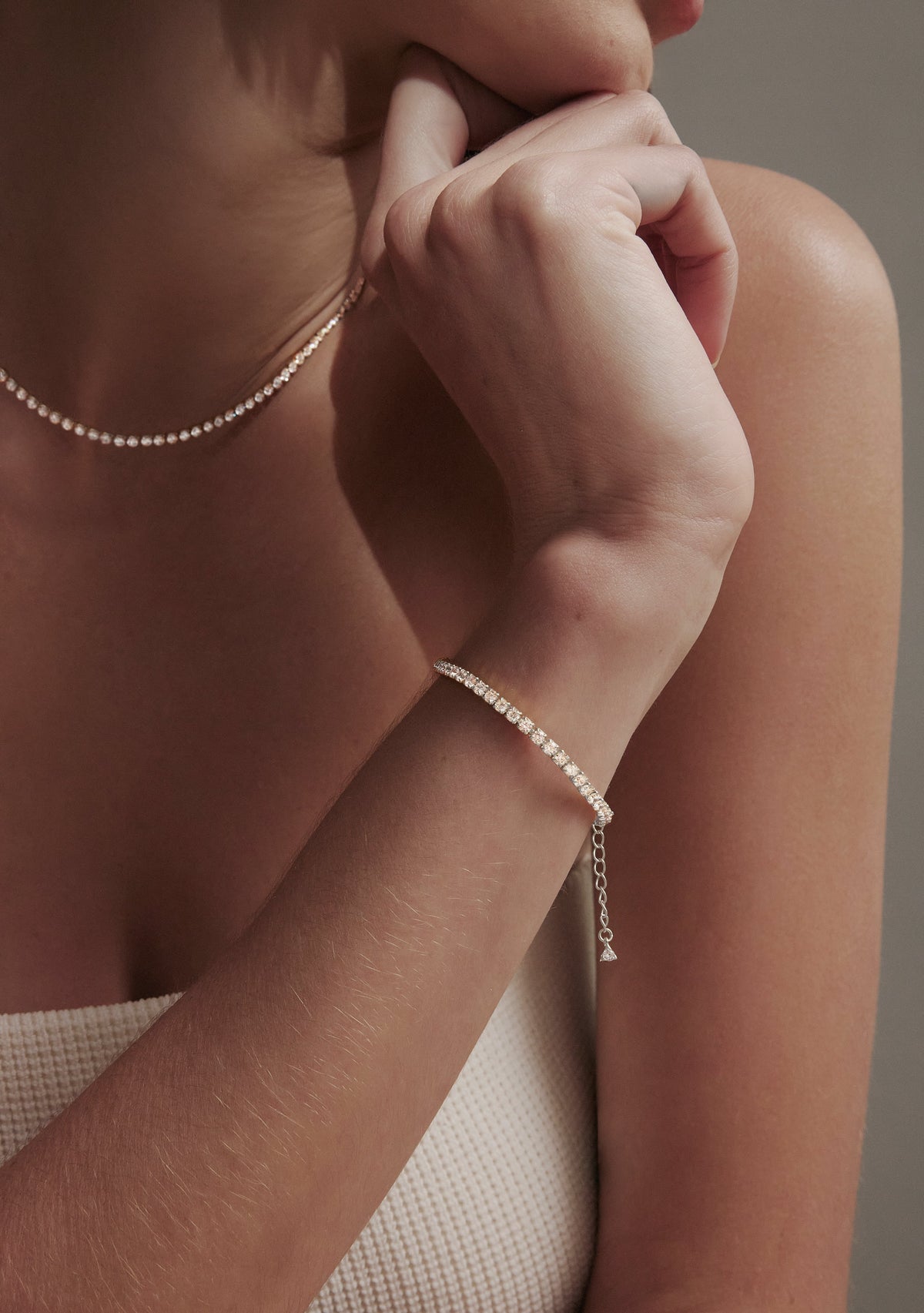 Aspen Tennis Bracelet - Silver