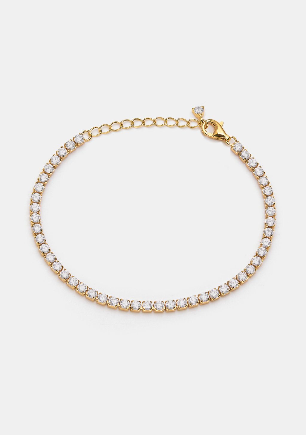 Aspen Tennis Bracelet - Gold