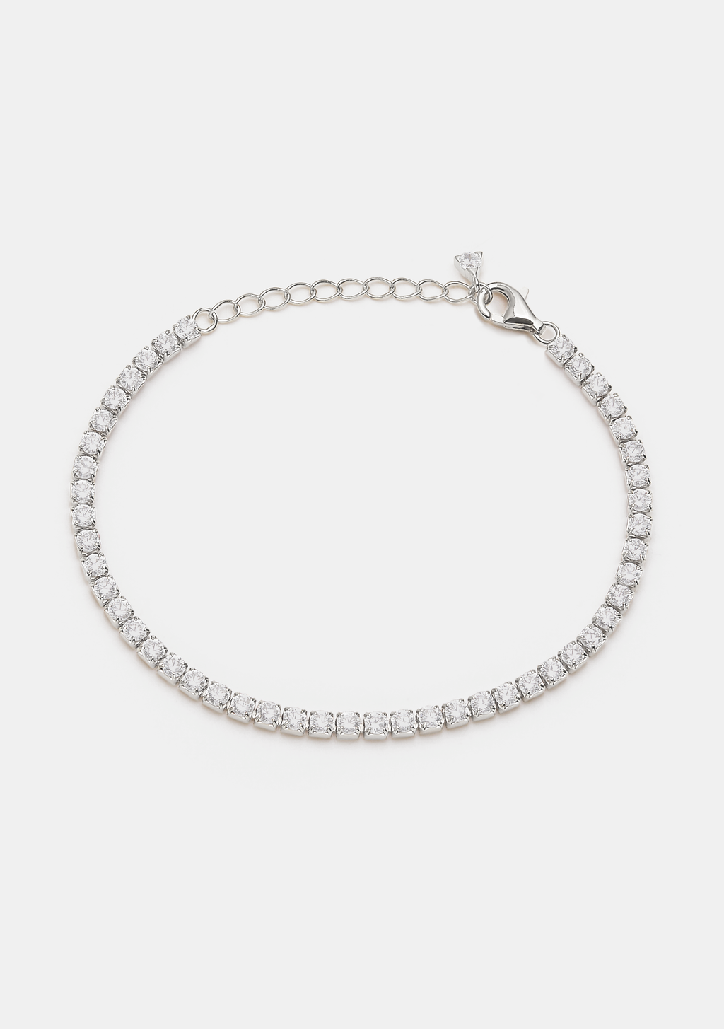 Aspen Tennis Bracelet - Silver
