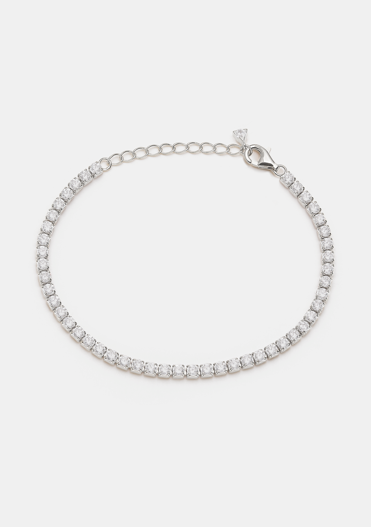Aspen Tennis Bracelet - Silver