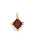 Birthstone Charm - Gold