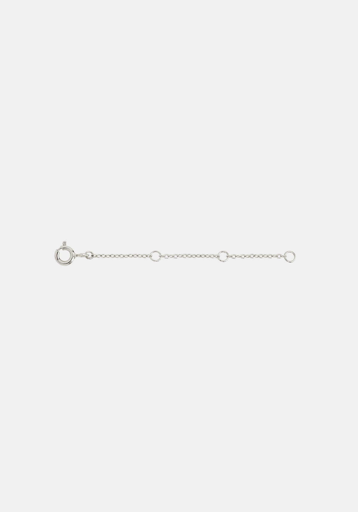 Cable Chain Extender - Silver