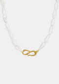 Cielo Pearl Necklace - Gold