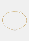 Cielo Single Pearl Bracelet - Gold