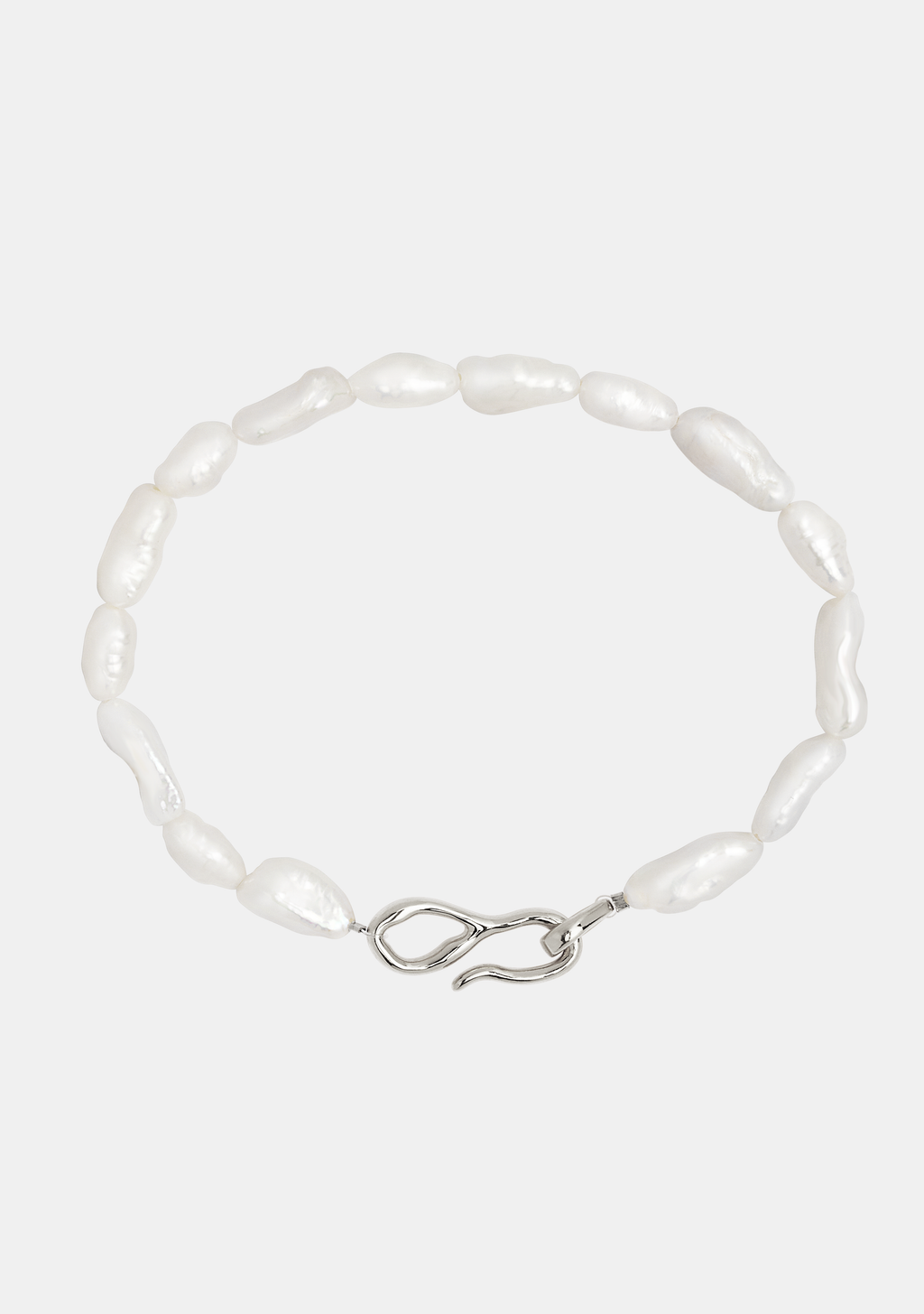 Cielo Pearl Bracelet - Silver