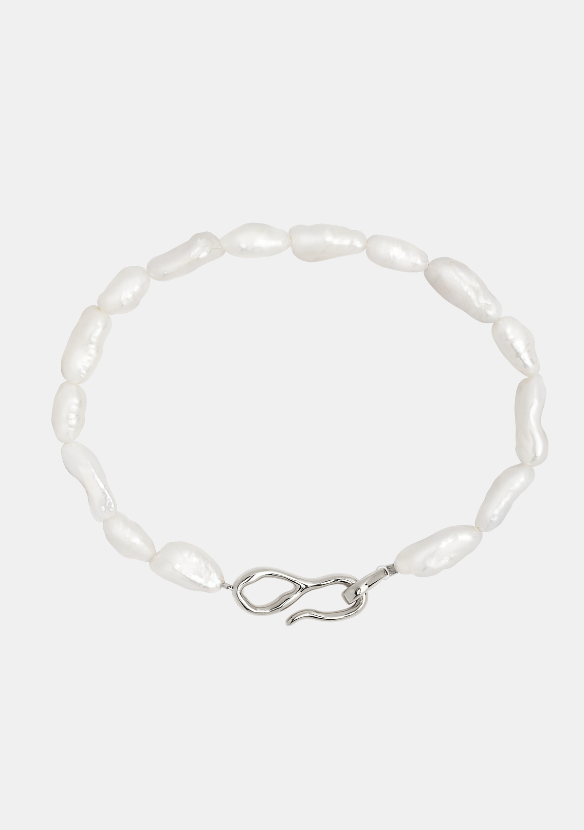 Cielo Pearl Bracelet - Silver