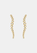 Crescendo Drop Earrings - Gold