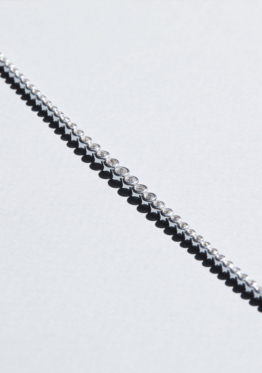 Crescendo Tennis Bracelet - Silver