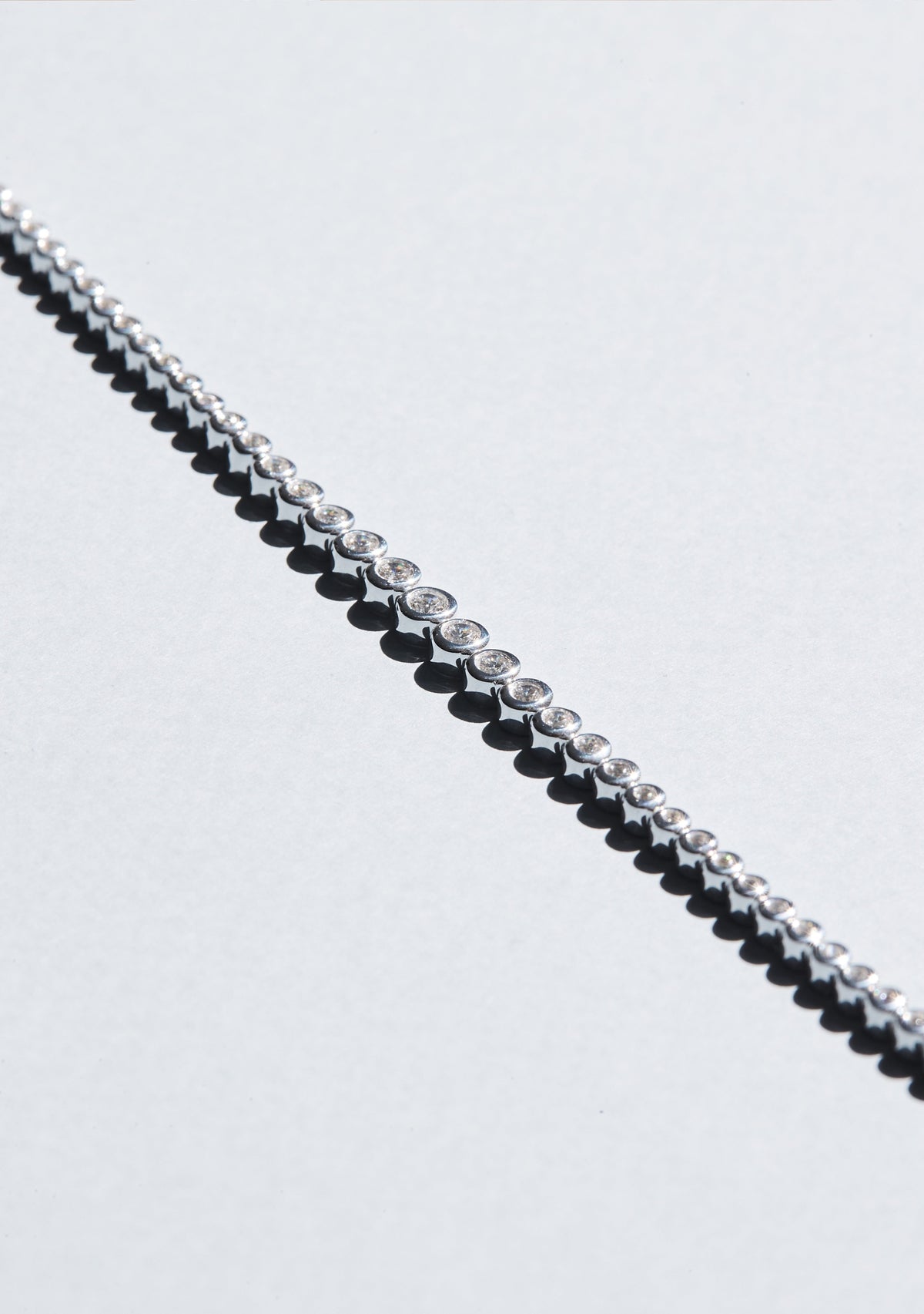 Crescendo Tennis Bracelet - Silver