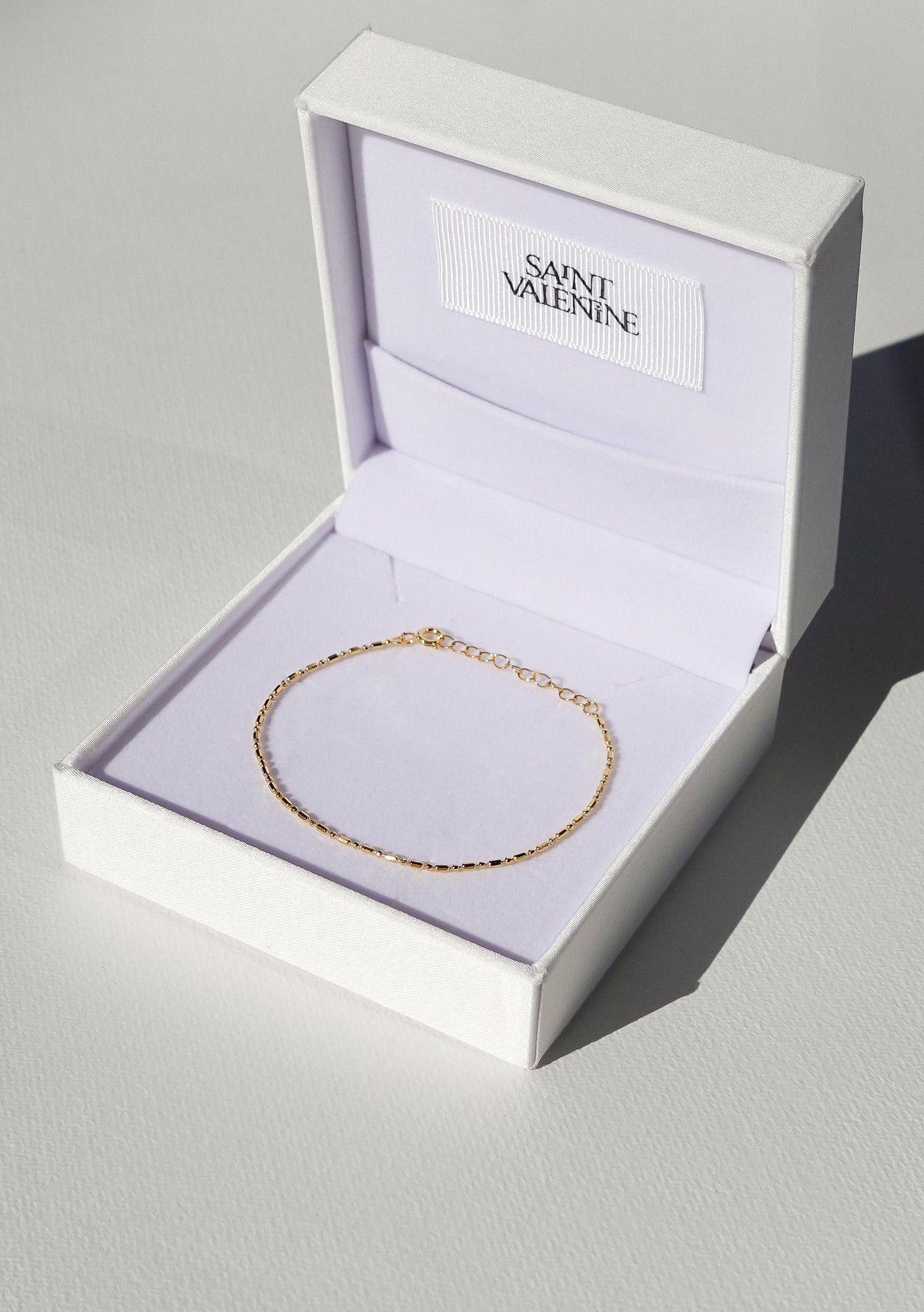 Dash Dot Chain Bracelet - Gold