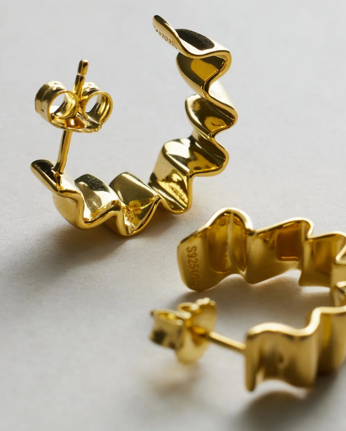 Franca Hoops - Gold