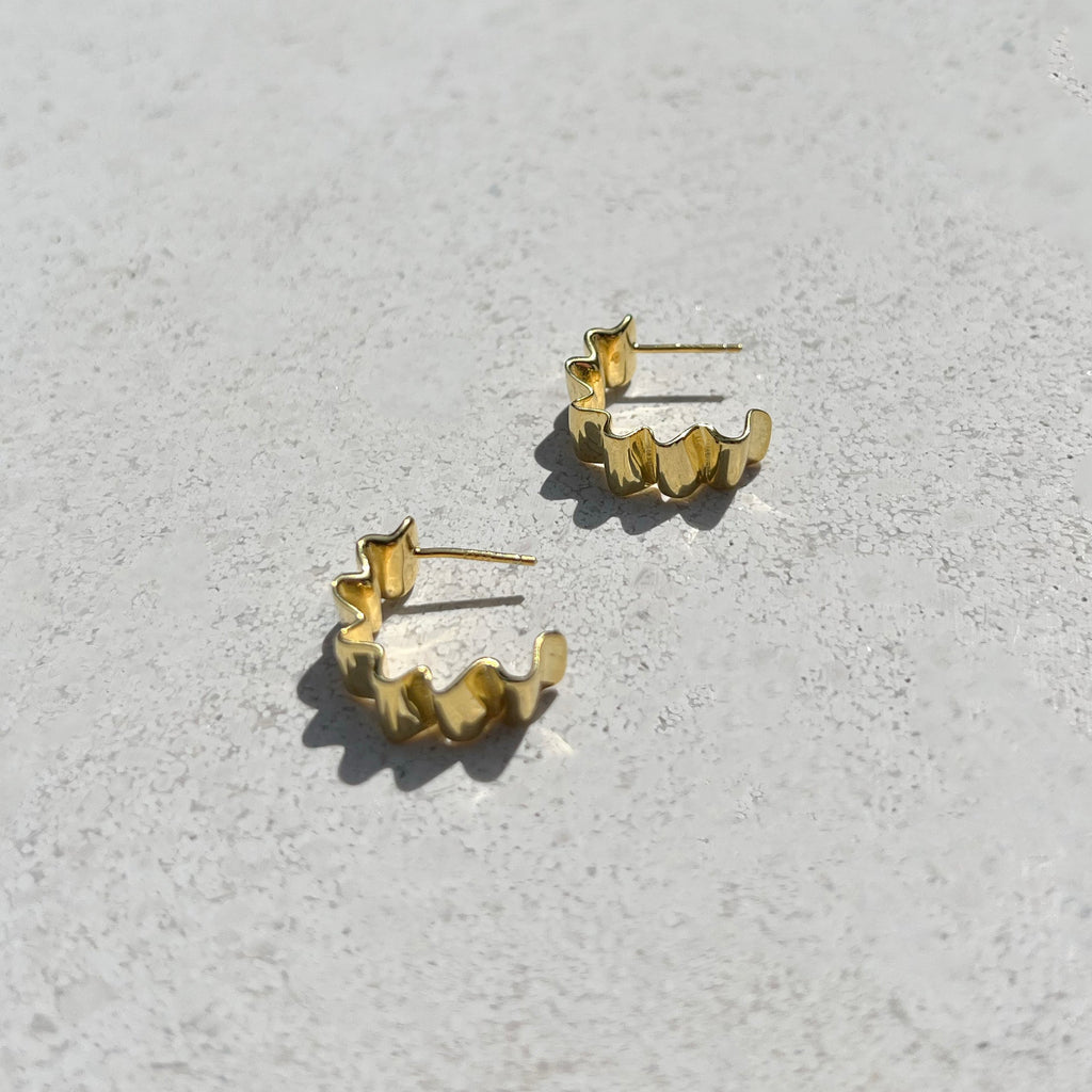 Franca Hoops - Gold