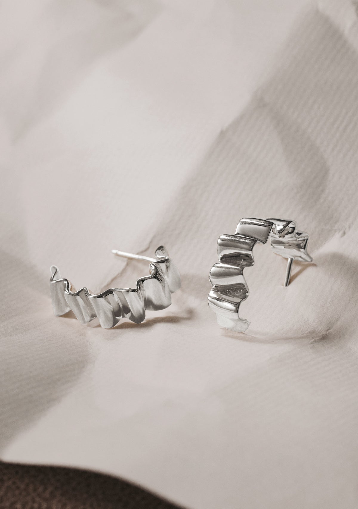 Franca Hoops - Silver