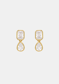 Lineaire Drop Earrings - Gold