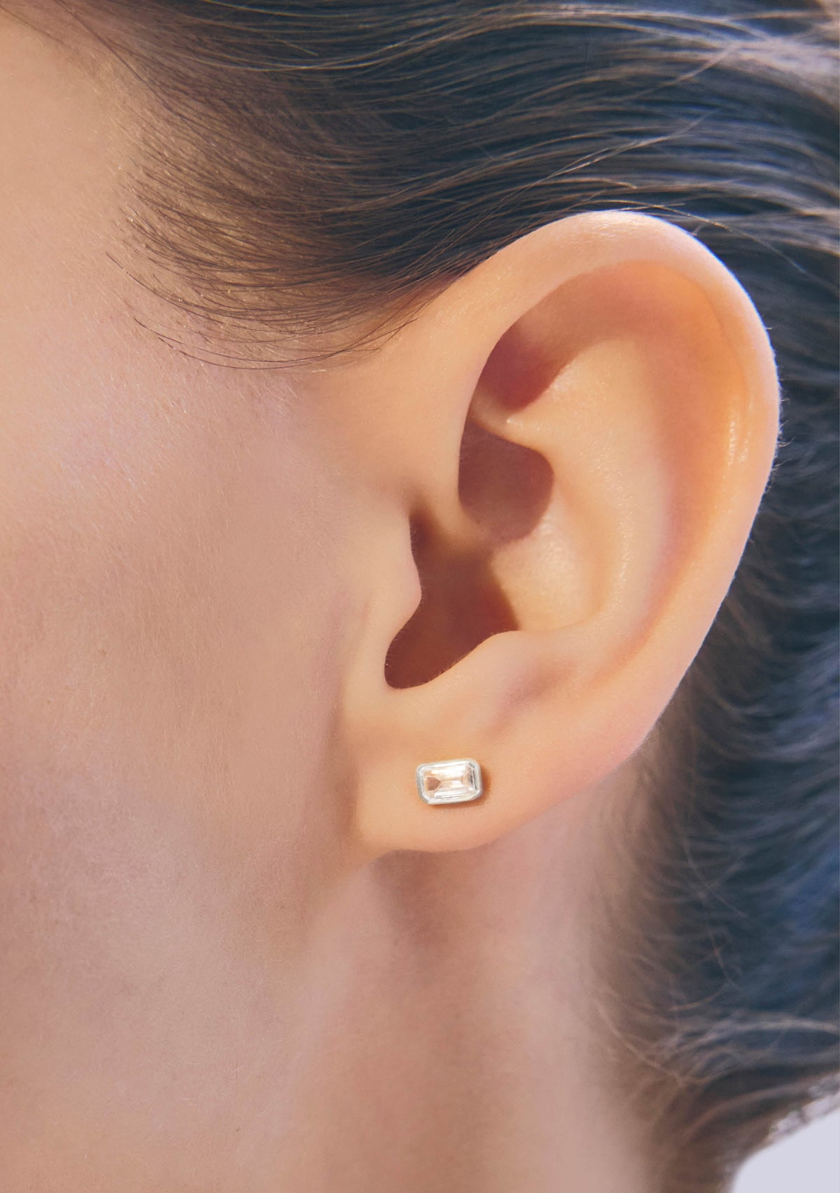 Lineaire Studs - Silver