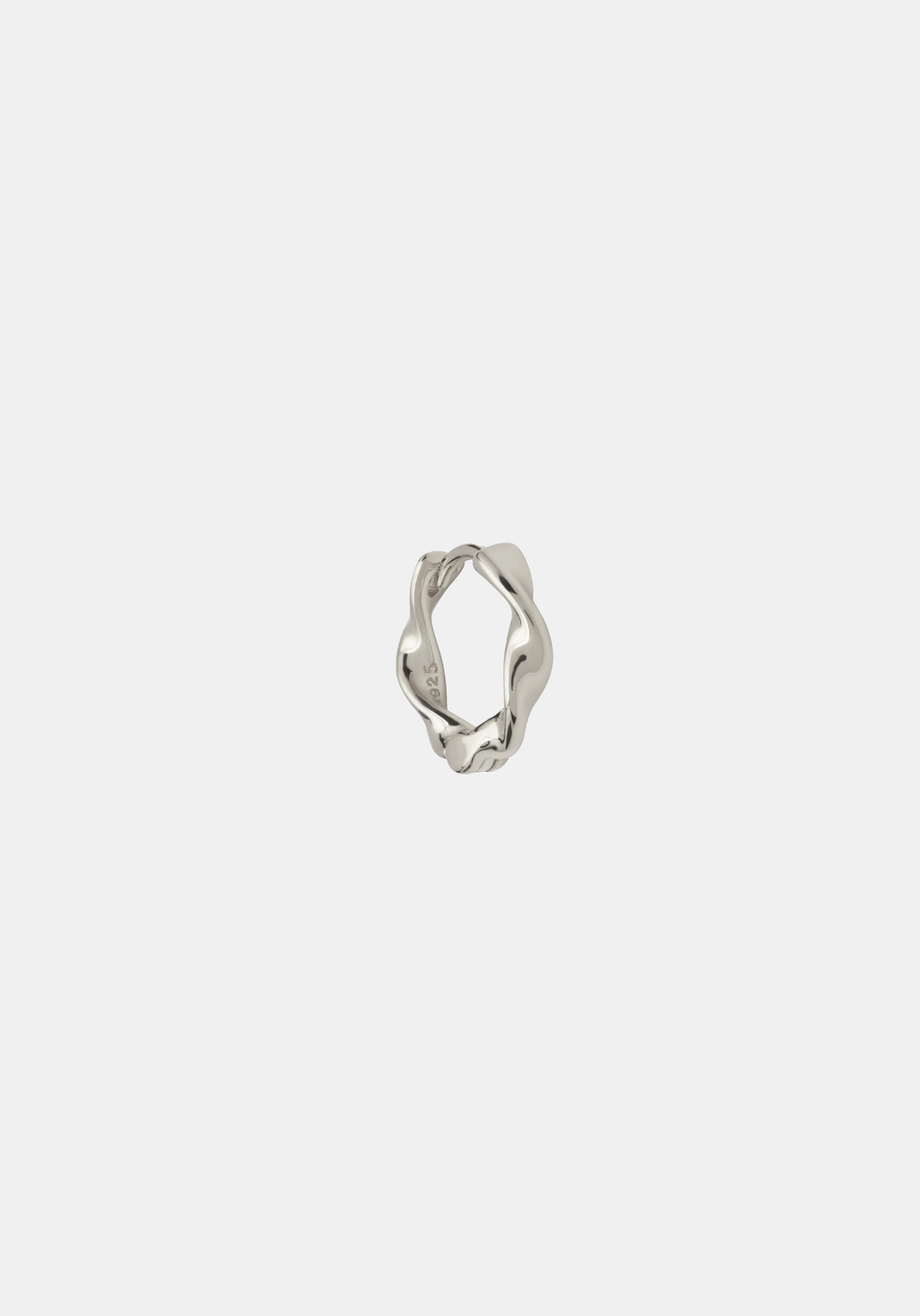Lisbon Huggie - Single - Silver