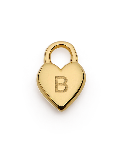 Love Letter Charm - Gold