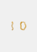 Luna Wave Huggies - Gold
