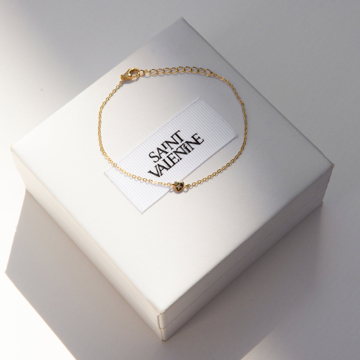 Mini Heart Bracelet - Gold