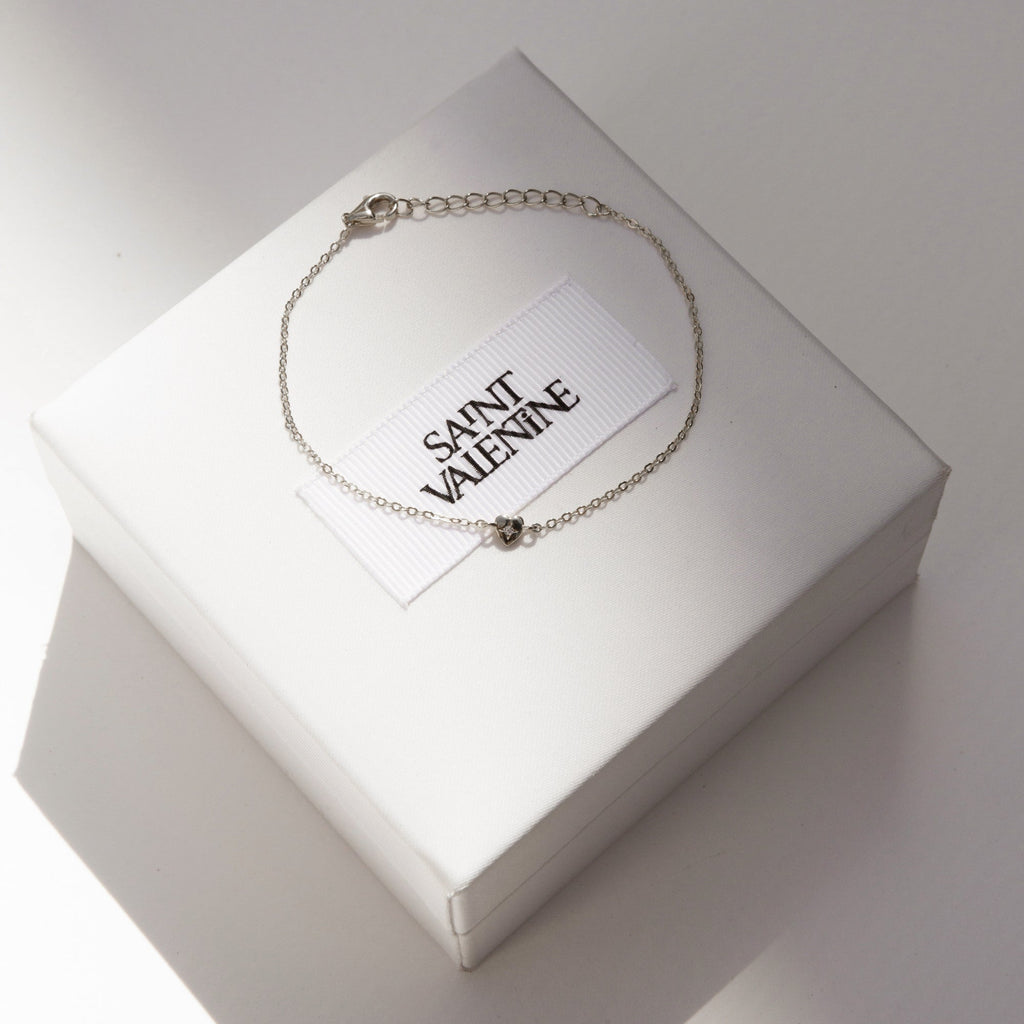 Mini Heart Bracelet - Silver