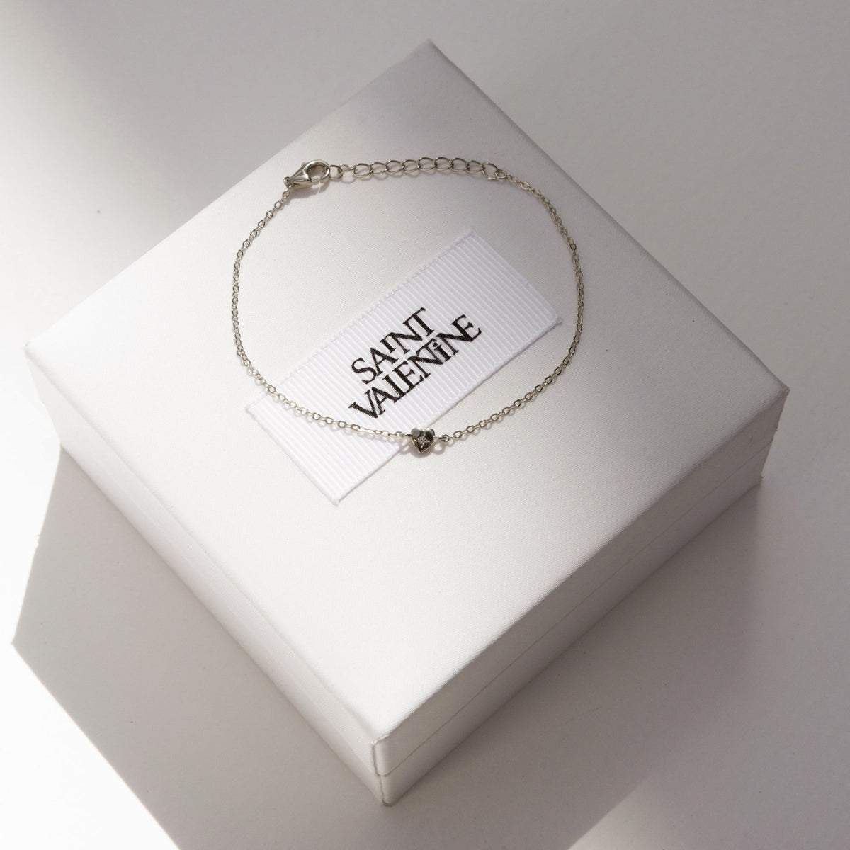 Mini Heart Bracelet - Silver