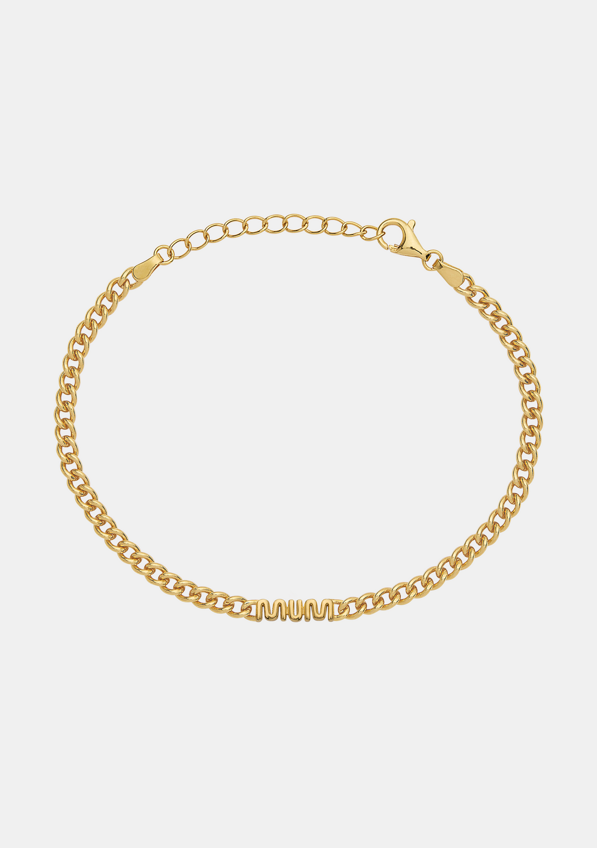 MUM Chain Bracelet - Gold