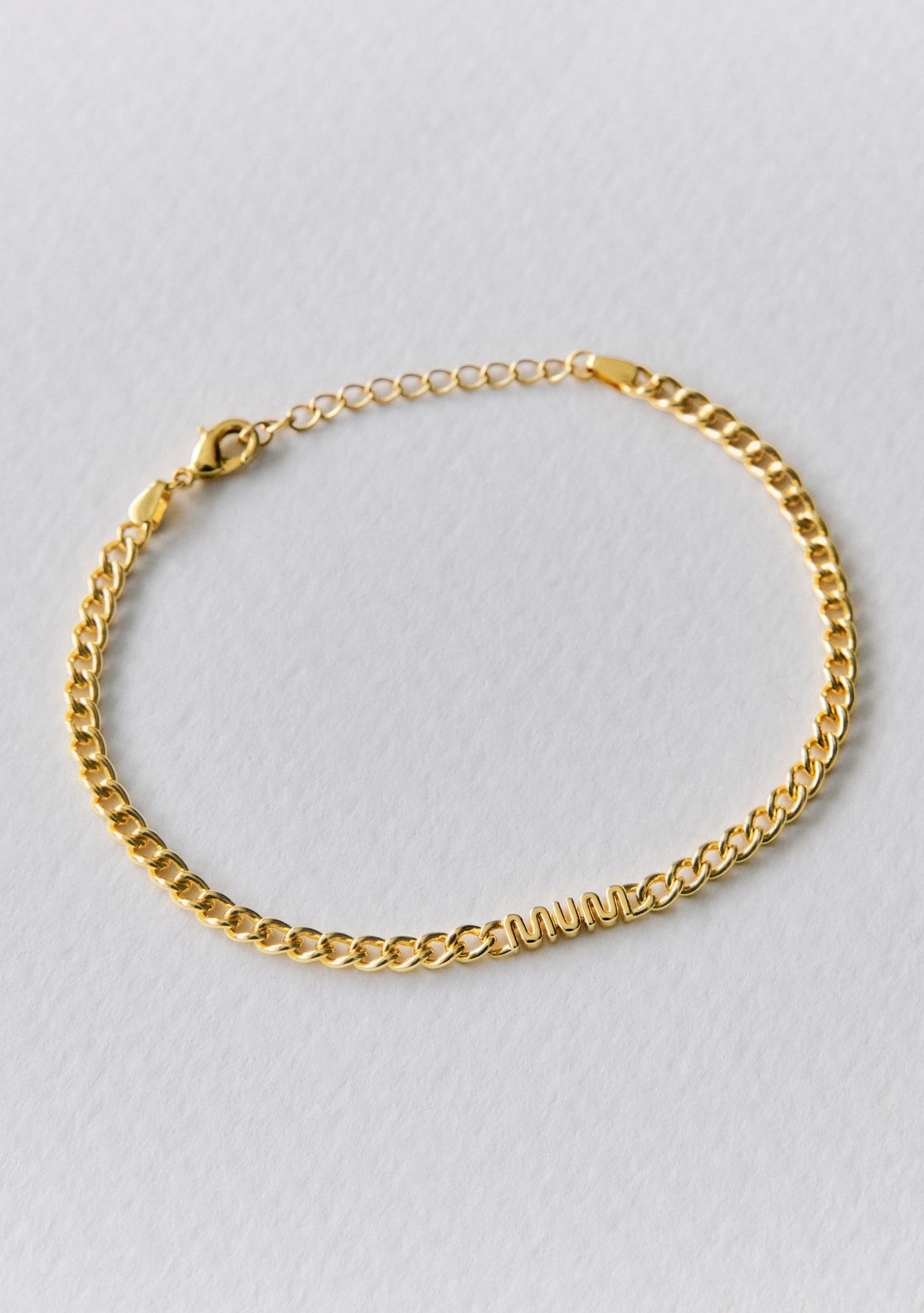 MUM Chain Bracelet - Gold