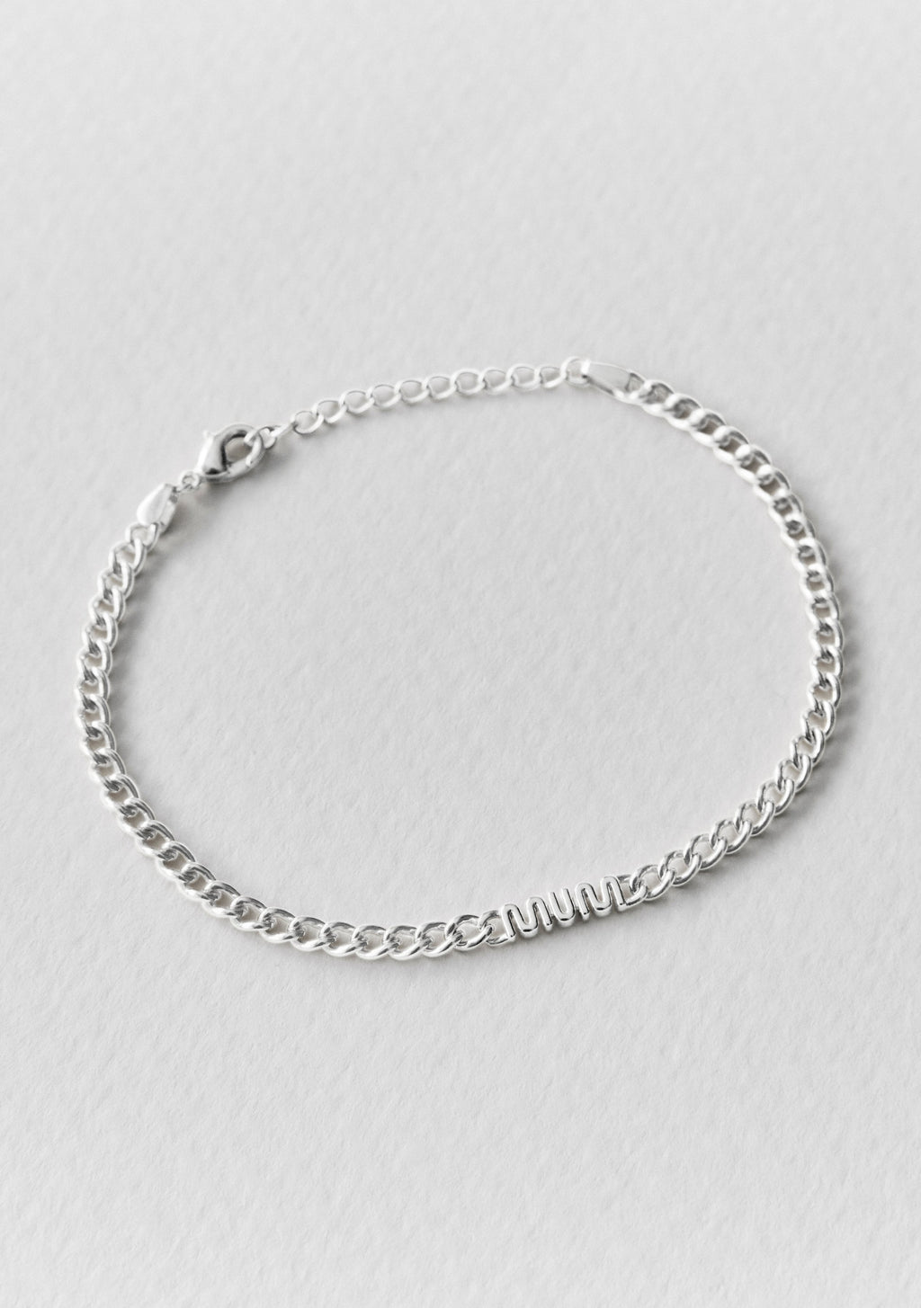 MUM Chain Bracelet - Silver