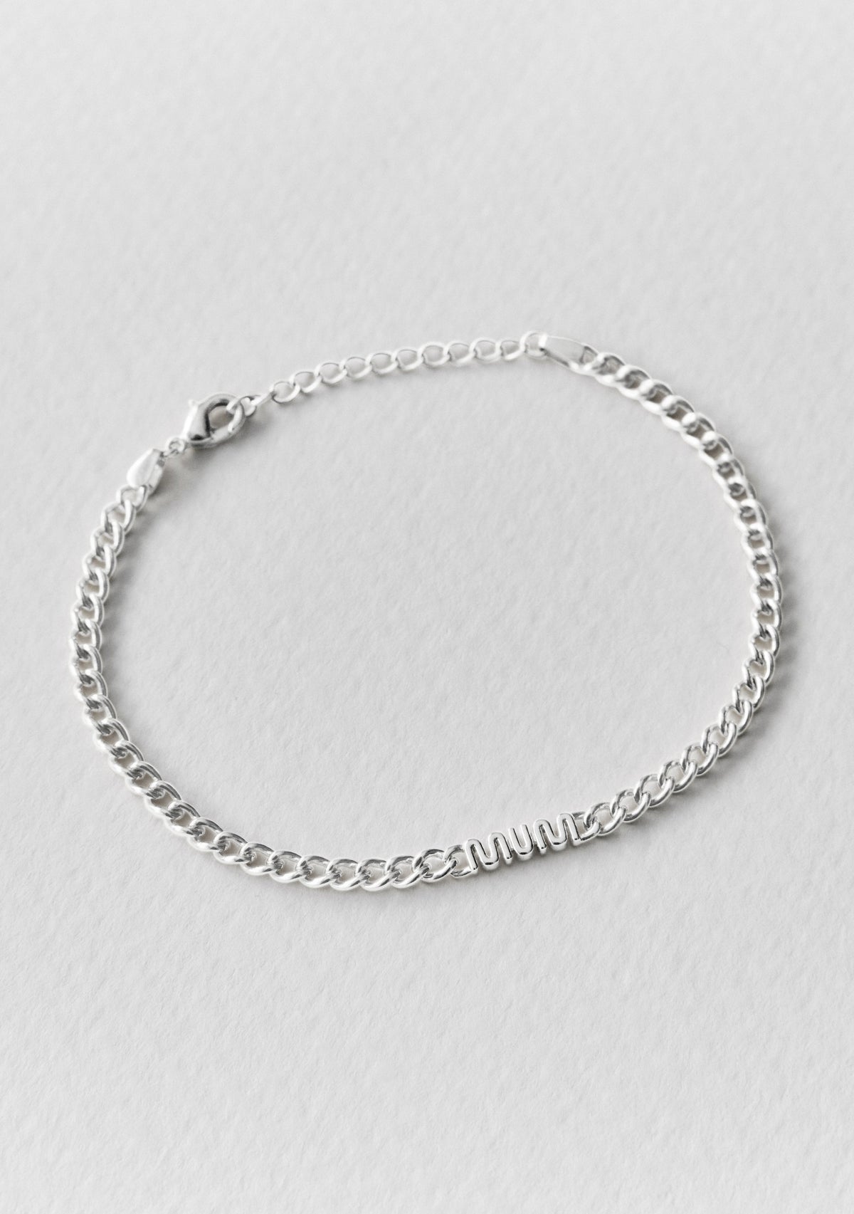 MUM Chain Bracelet - Silver