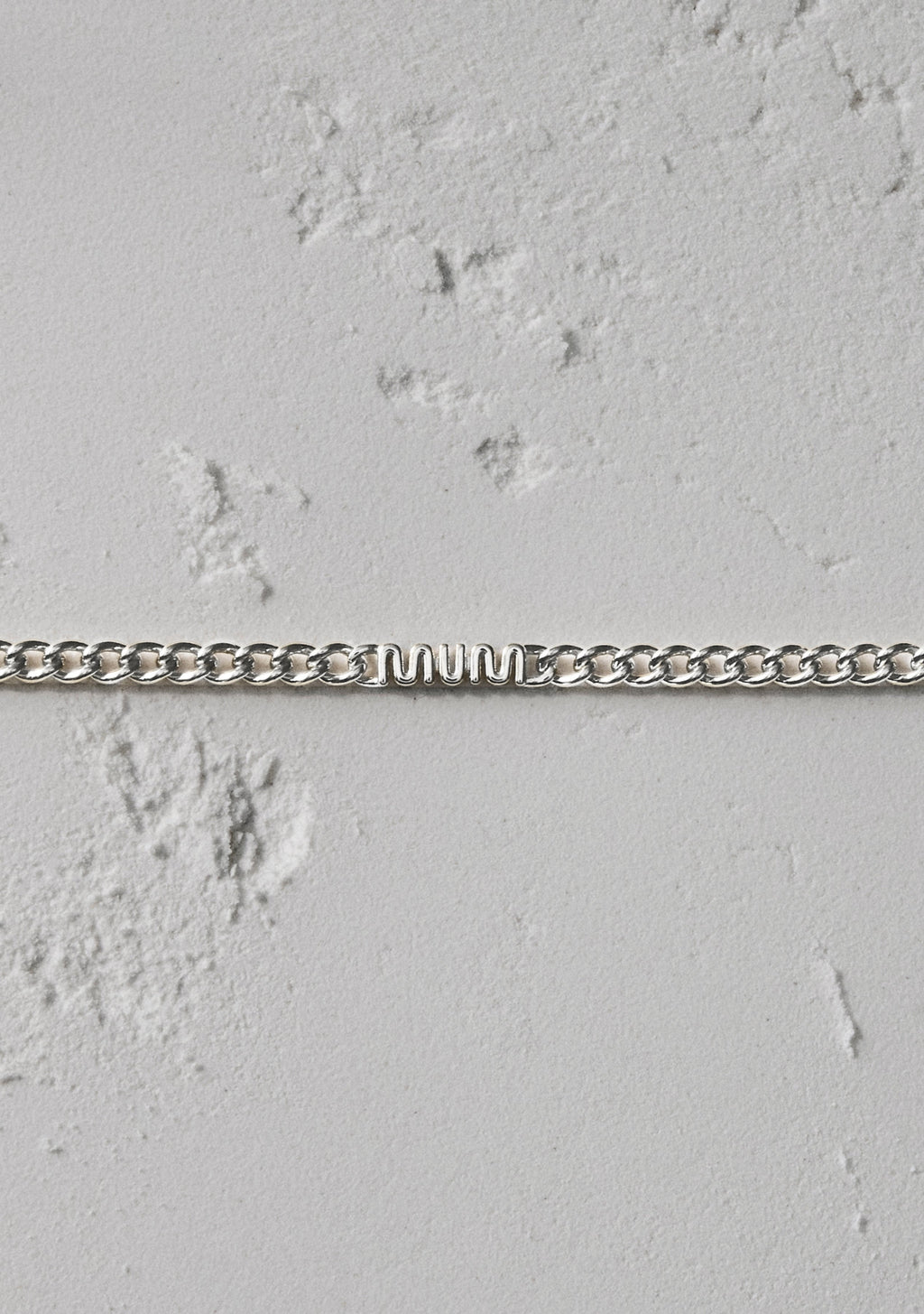 MUM Chain Bracelet - Silver