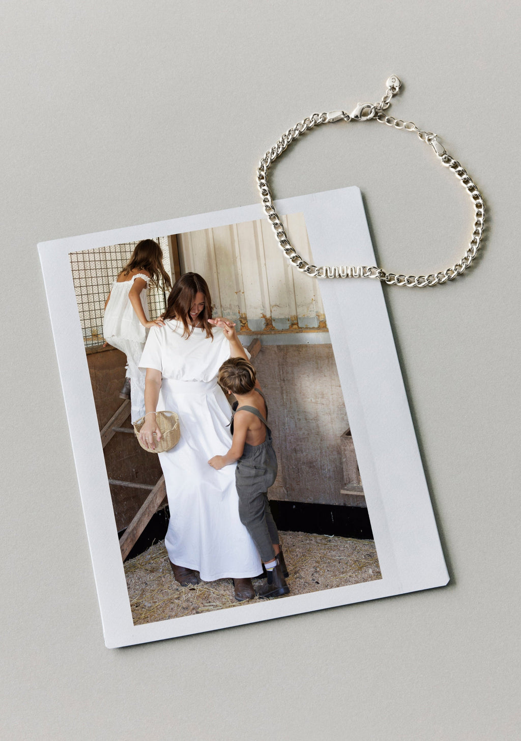 MUM Chain Bracelet - Silver