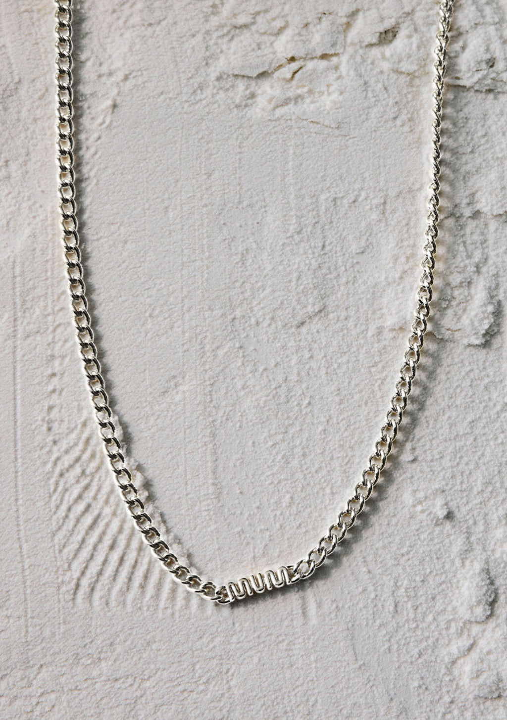 MUM Chain Necklace - Silver