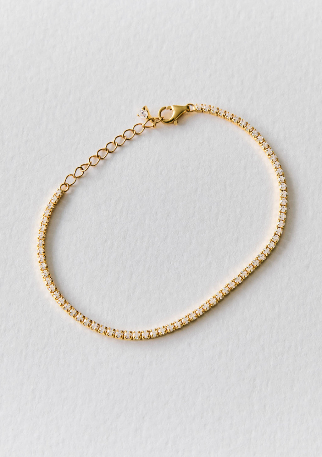 Palais Fine Tennis Bracelet - Gold