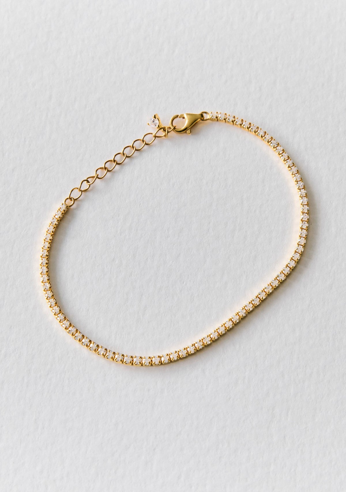 Palais Fine Tennis Bracelet - Gold