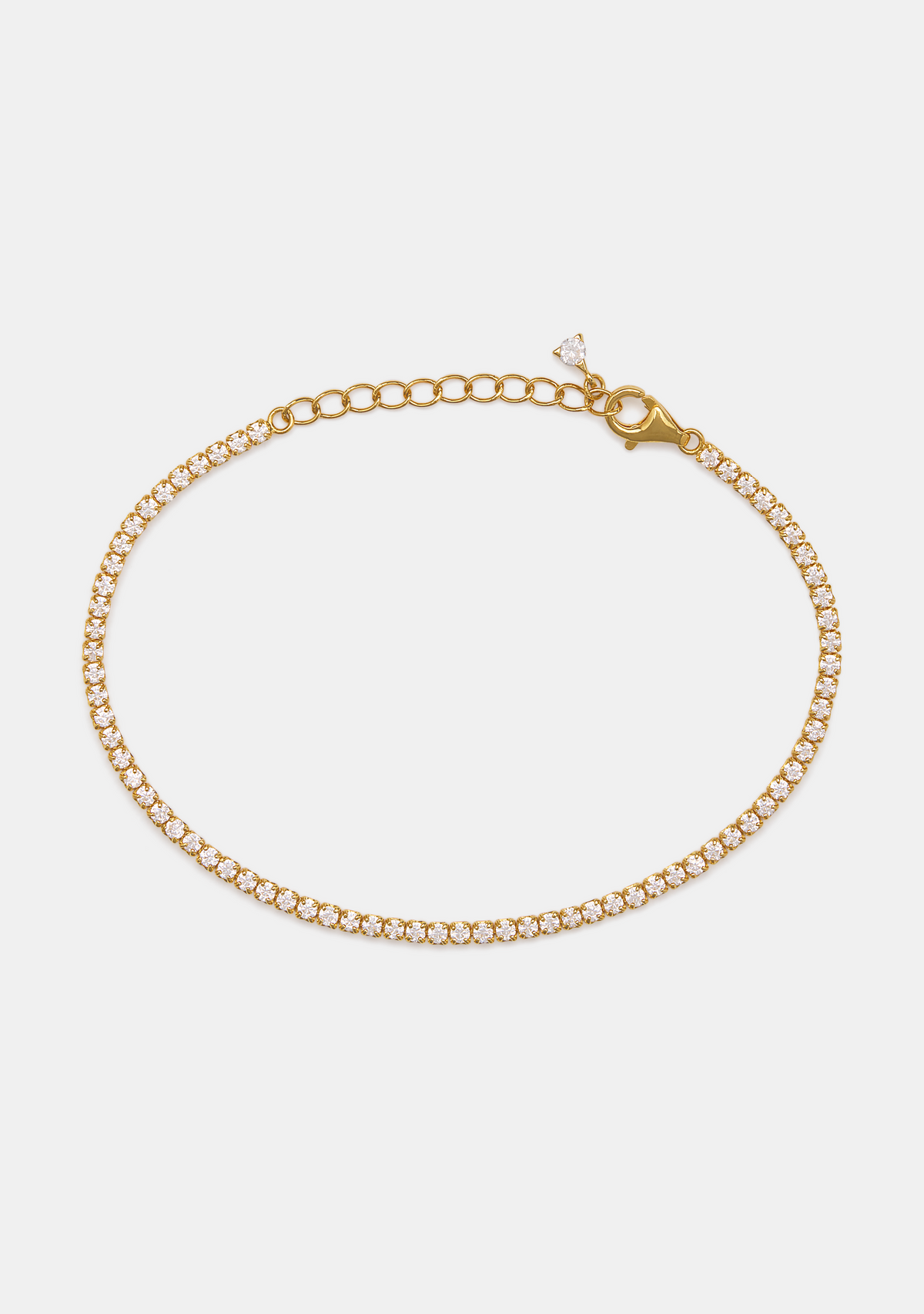 Palais Fine Tennis Bracelet - Gold
