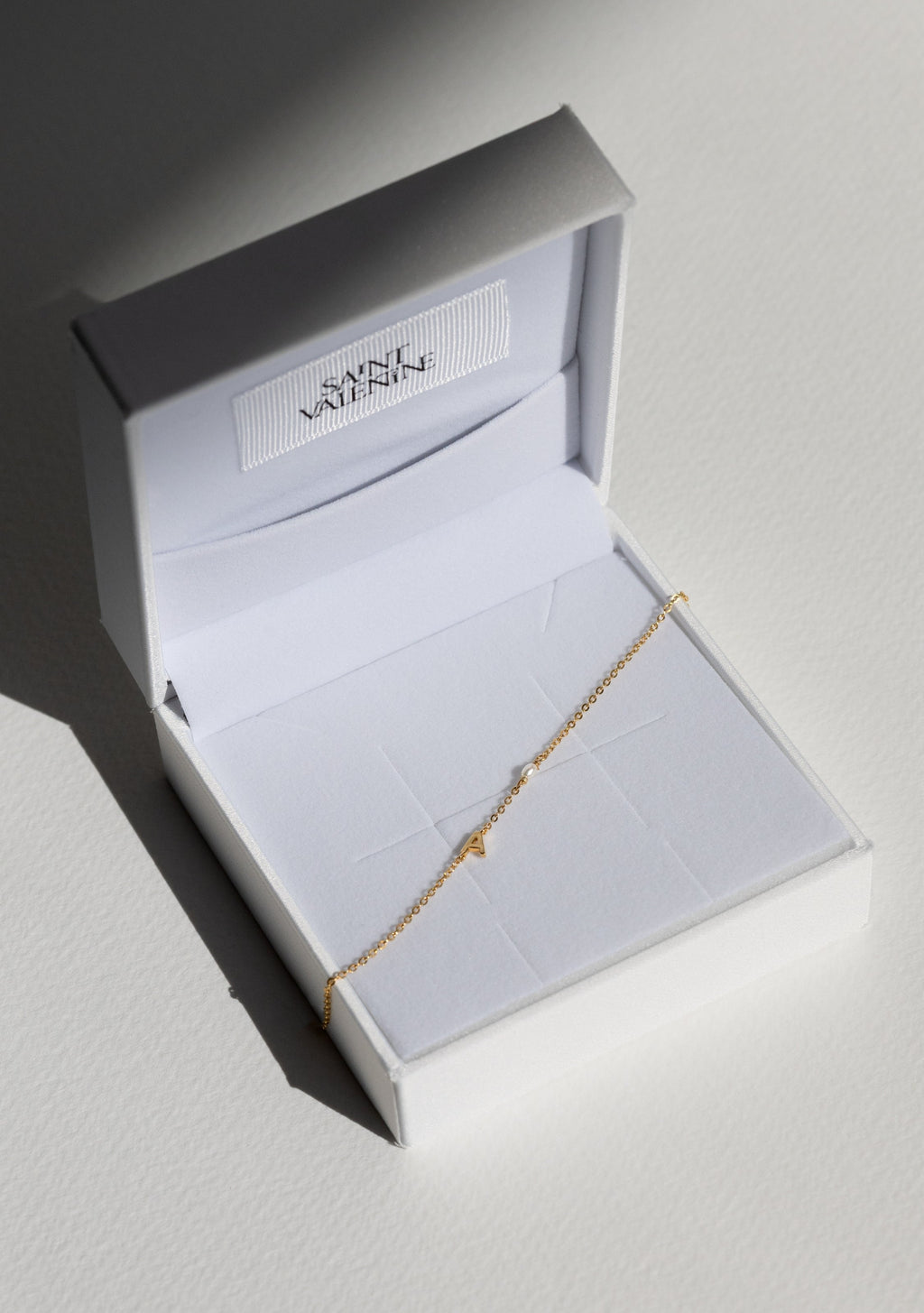Pearl Letter Bracelet - Gold