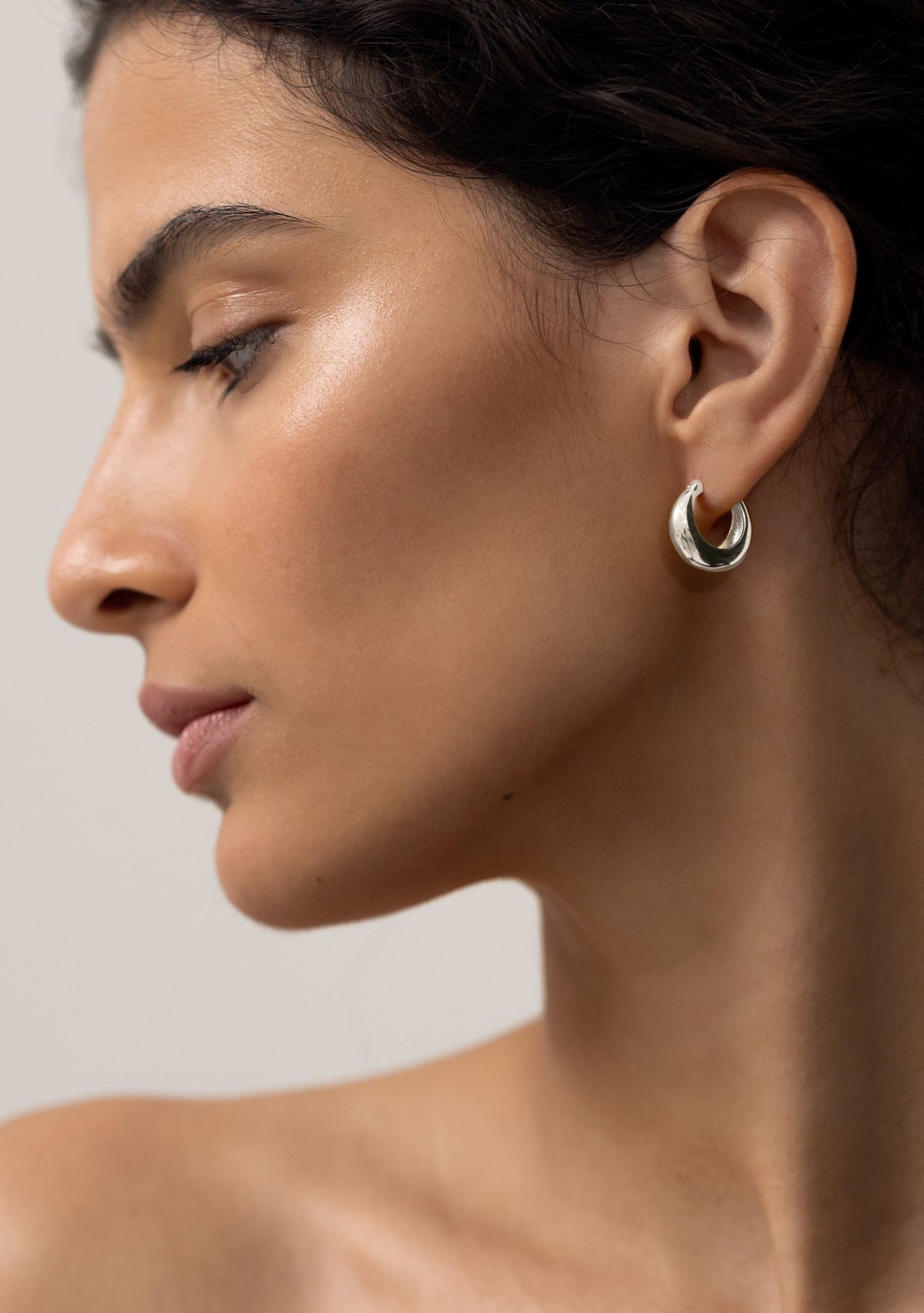 Positano Hoops - Silver