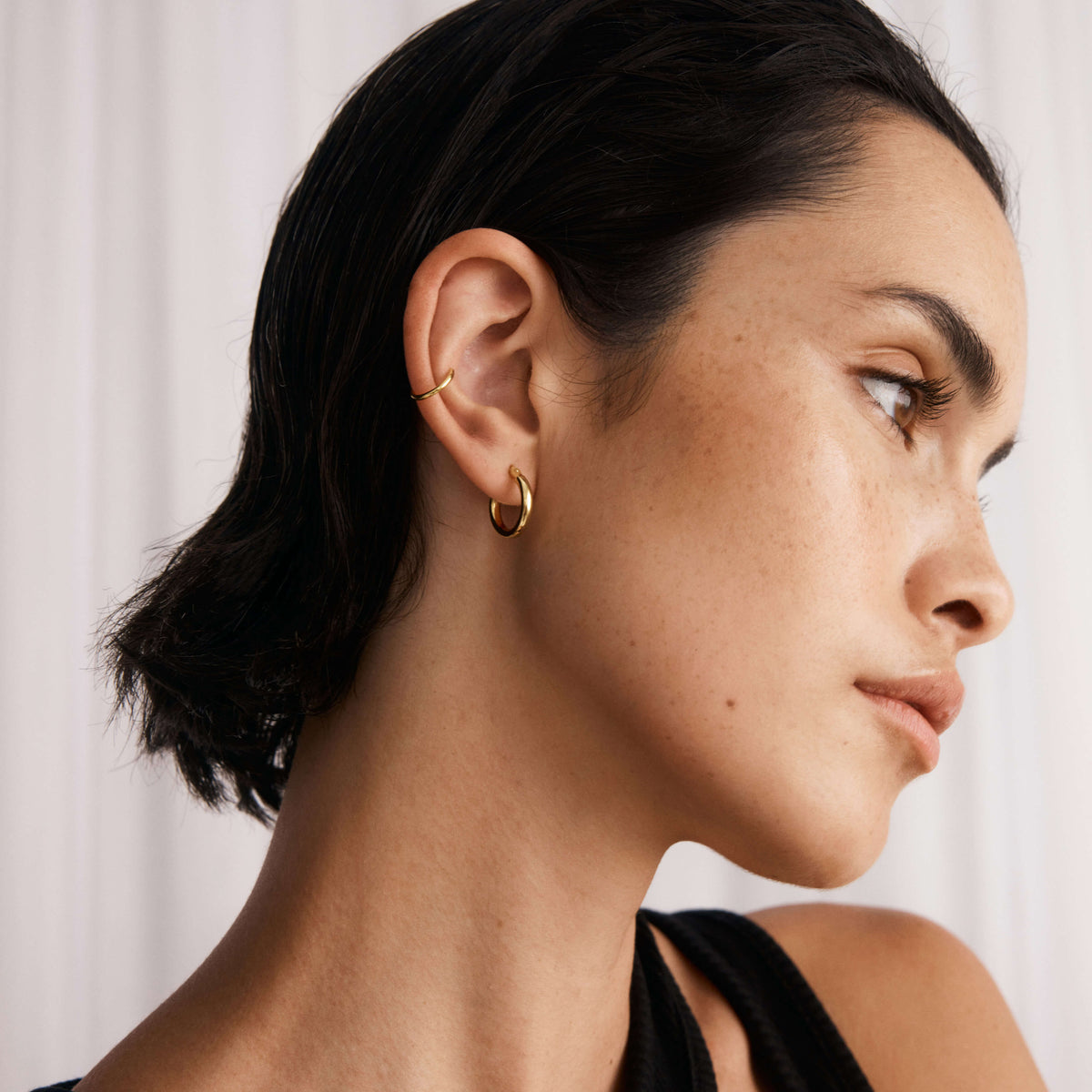 Classic Hoops Small - Gold