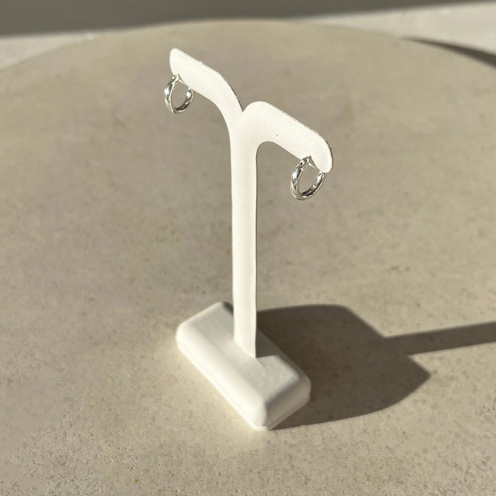Classic Hoops Small - Silver