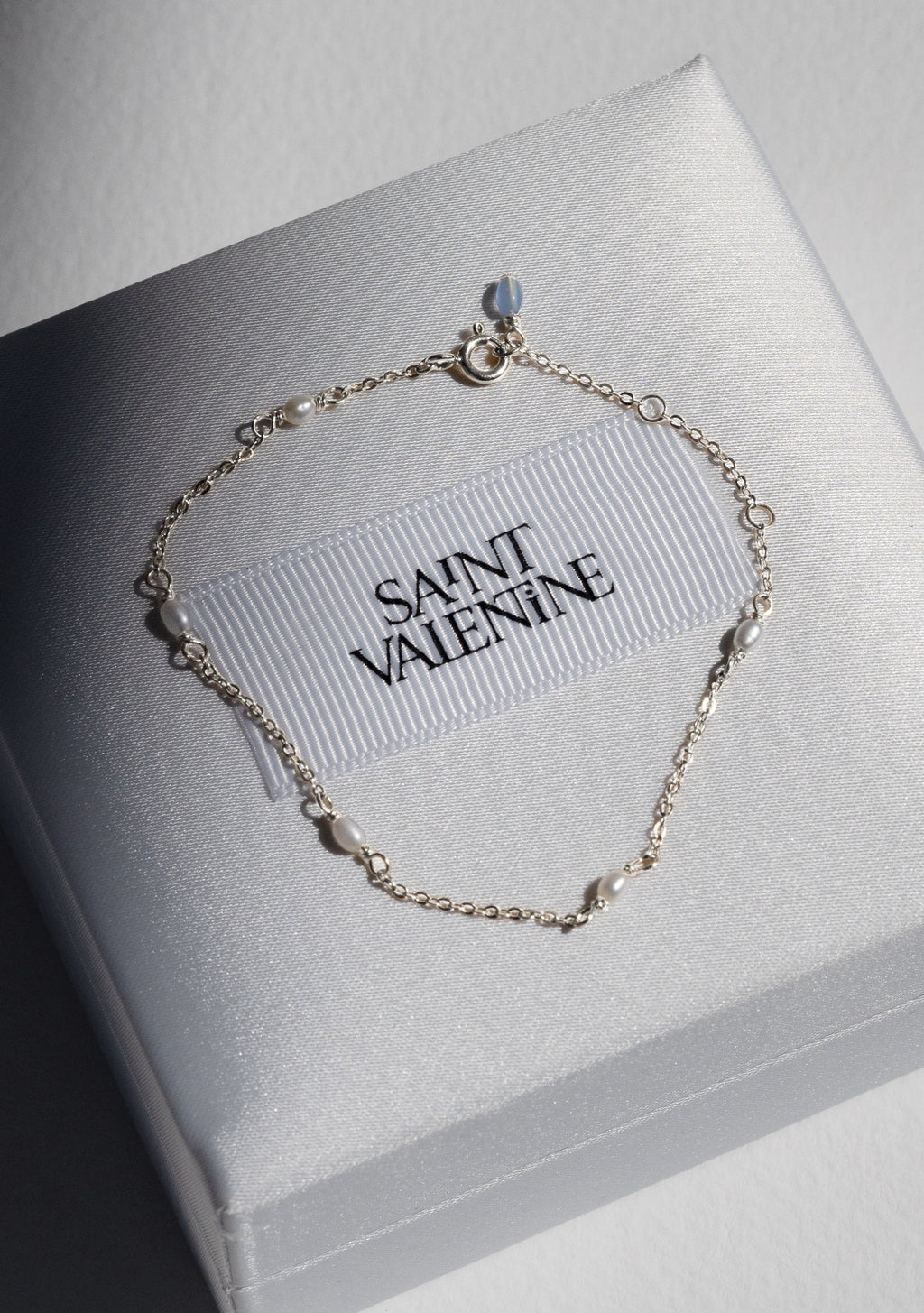 Something Blue Bracelet - Silver