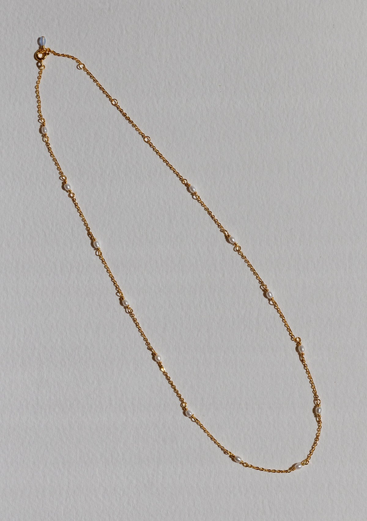 Something Blue Necklace - Gold