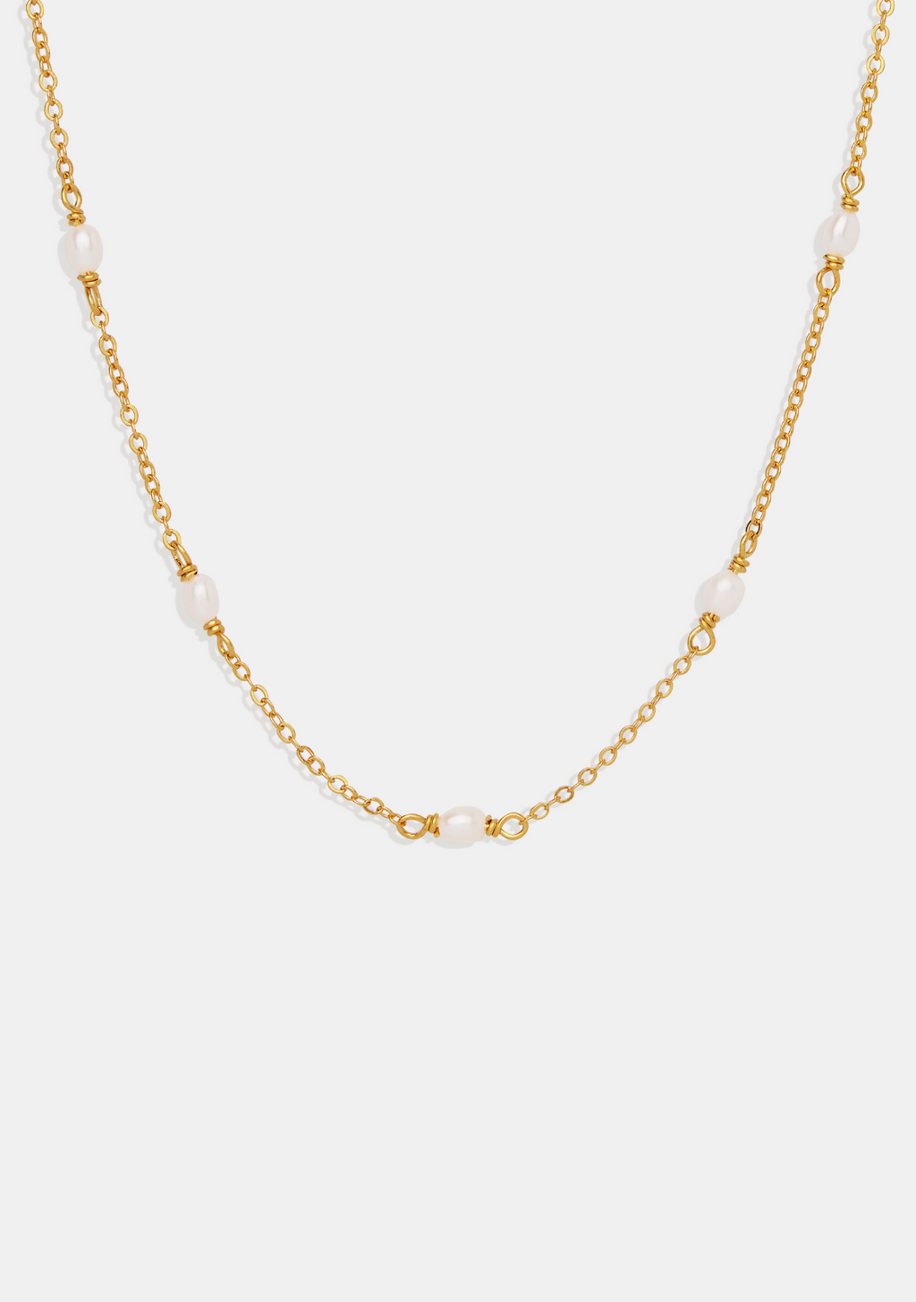 Something Blue Necklace - Gold