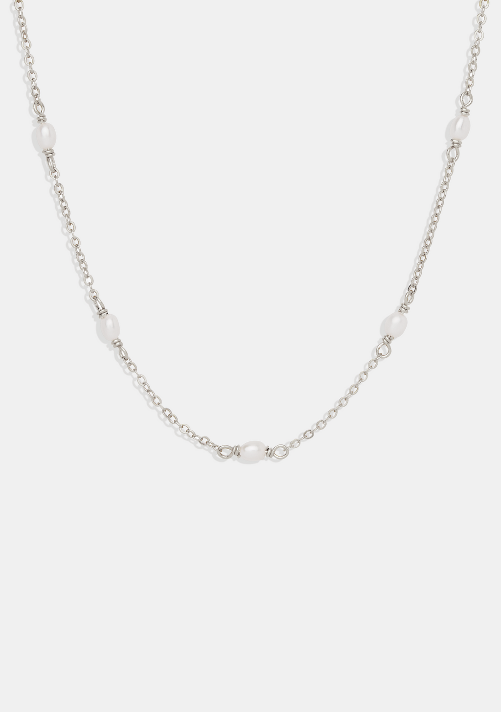 Something Blue Necklace - Silver