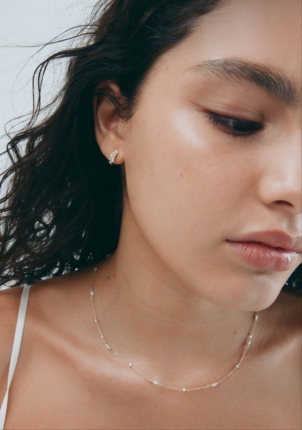 Stars & Moons Necklace - Silver