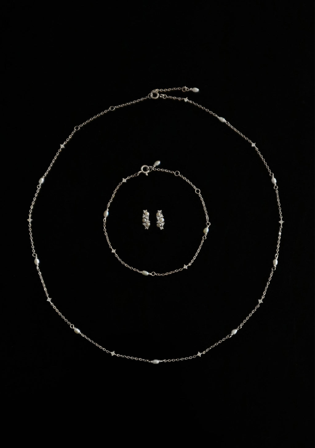 Stars & Moons Bracelet - Silver