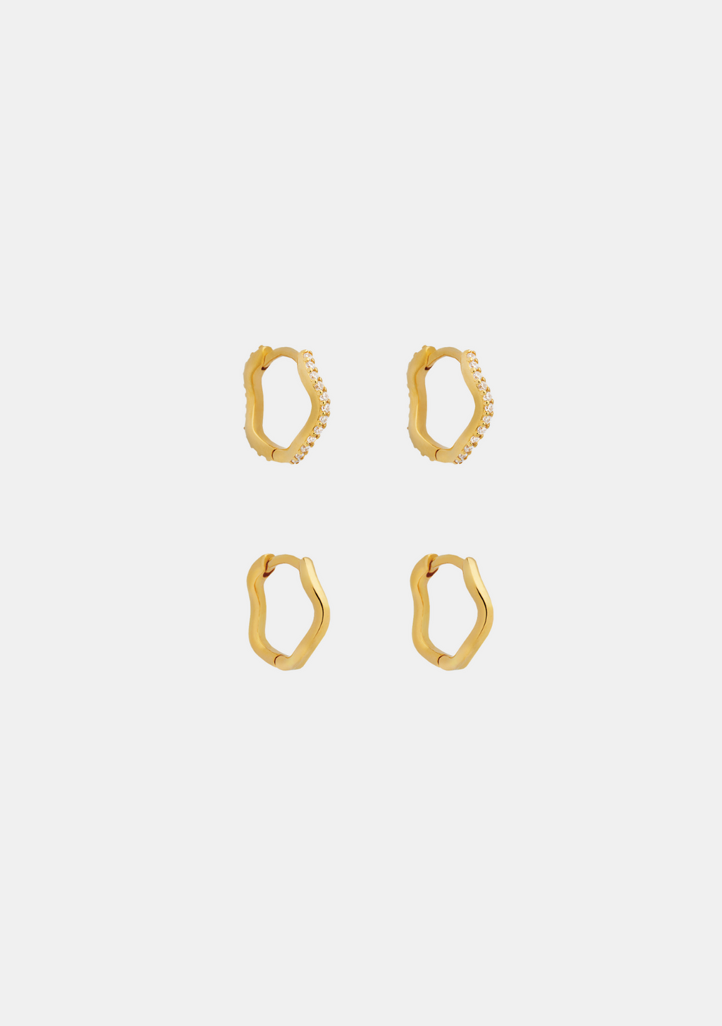 The Vera + Luna Wave Set - Gold